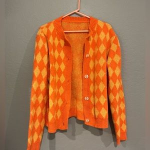 Button-up cardigan sweater